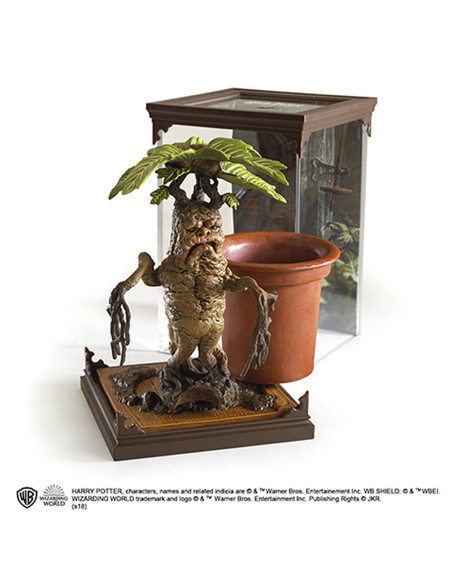 Figurine Mandragore, saga Harry Potter