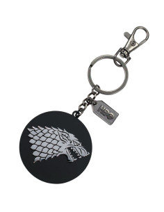 Porte-clés en métal logo Game of Thrones Stark