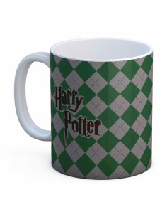 Tasse en céramique blanche Harry Potter Serpentard 2