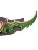 Épée Warglaives d'azzinoth pas d'Illidan World of Warcraft, 128 cms.