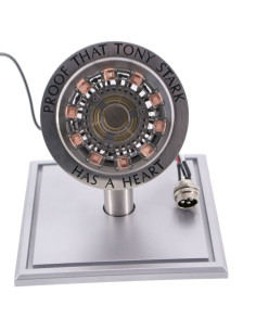 Le cœur de Tony Stark en acier inoxydable, base-lumière... 2