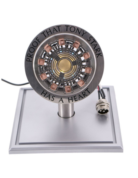 Le cœur de Tony Stark en acier...