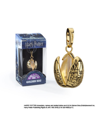 Pendentif Oeuf Doré, Lumos, Harry Potter ⚔️ Boutique Épées