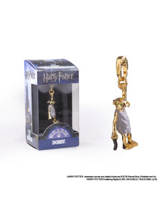 Pendentif doré Dobby, Lumos, Harry Potter