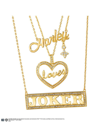 Lot de 3 pendentifs Harley, loves,...