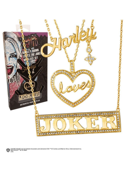 Lot de 3 pendentifs Harley, loves,...