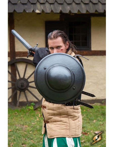 Bouclier d'escrime médiéval GN, latex