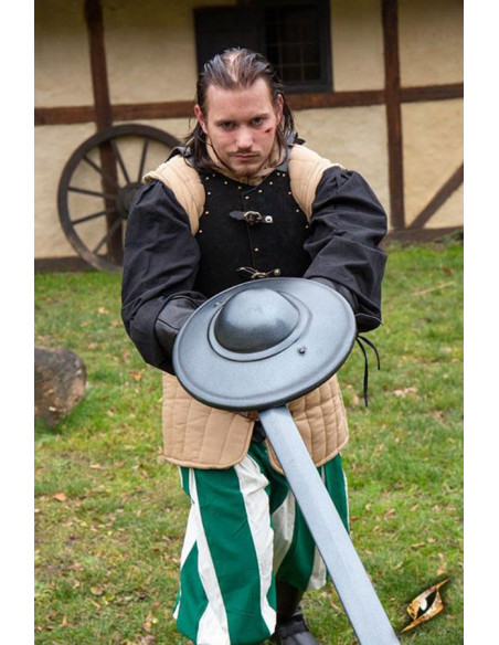 Bouclier d'escrime médiéval GN, latex