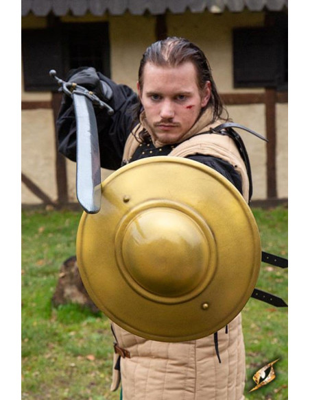 Bouclier d'escrime médiéval GN, latex...