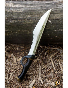 Poignard médiéval en os, latex 2