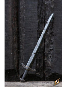 Épée d'écuyer usée par la bataille, LARP