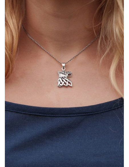 Robe médiévale femme Burglinde bleu...