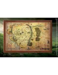 La boîte de la Carte de la Terre du Milieu, Le Hobbit