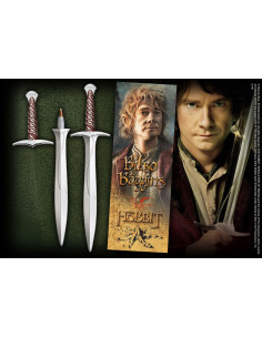 Marque-page stylo bille et fléchette épée, Le Hobbit