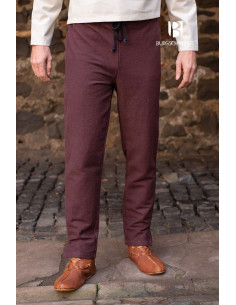 Pantalon médiéval Gunnar, marron