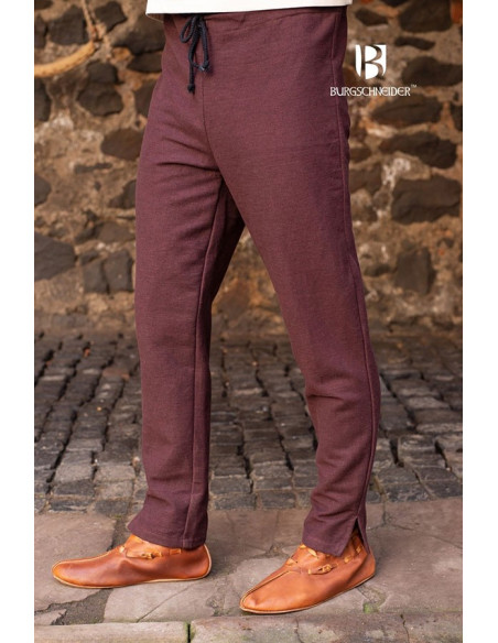 Pantalon médiéval Gunnar, marron
