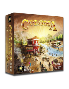 Jeu de plateau Coloma, la Ruée vers l'Or De 1848 (En...