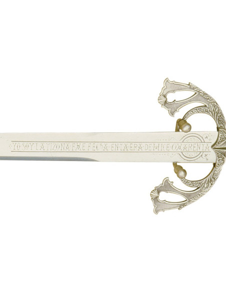 Épée Tizona del Cid en argent