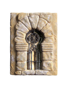 Grille de Trace Historique Croix des Templiers, 20 x 15 cm.