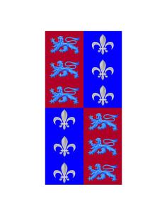 Bannière de Quartiers de les Lions de la Fleur de Lys