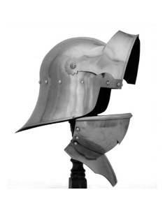 Casque Allemand Gothique Sallet avec Barbote 2