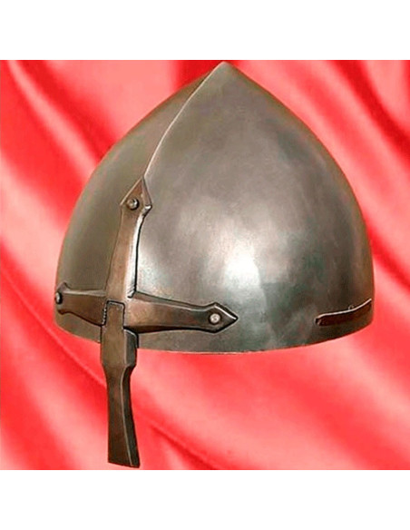 Casque normand avec protège-nez