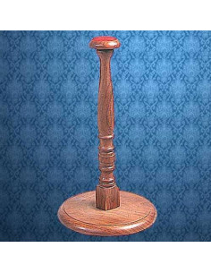 Présentoir en bois pour casques