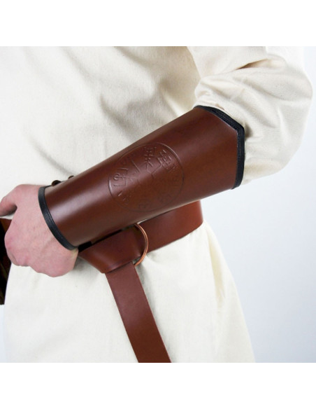 Bracelets en cuir Vegvisir marron...