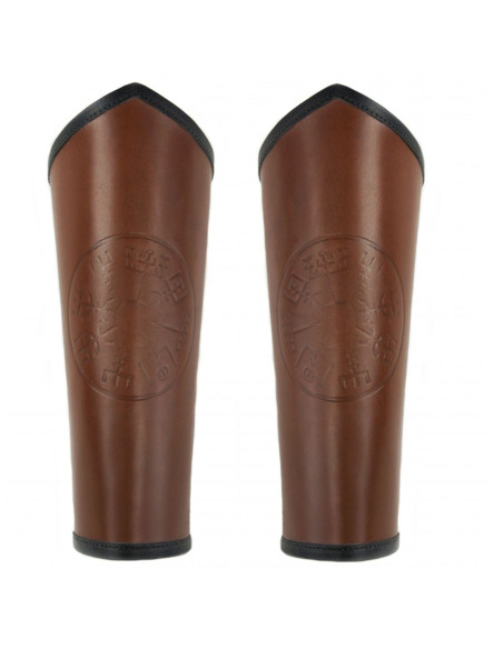 Bracelets en cuir Vegvisir marron...