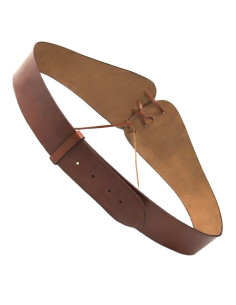 Ceinture femme celtique Alana en cuir marron 2
