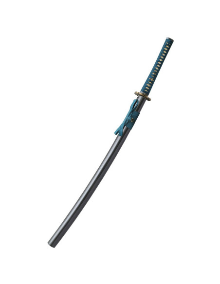 Shikoto Longquan Master Teal Katana,...