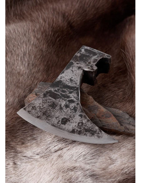 Tête de hache viking forgée à la main