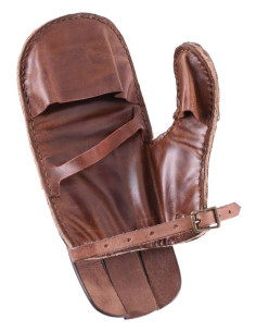 Mitaine en cuir rembourrée pour l'escrime et les loisirs,... 2