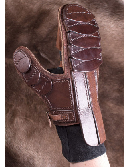 Gant en cuir matelassé pour l'escrime...