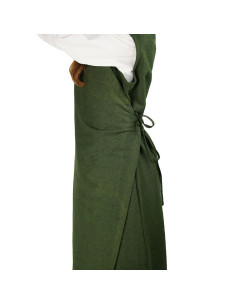 Robe ajustable modèle Gerlin, couleur verte 2