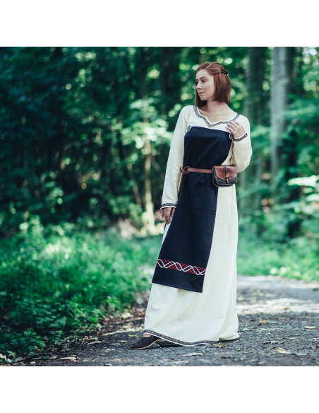 Tablier Viking noir modèle Bua