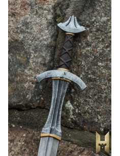 Épée médiévale à une main série Stronghold, nickel 2