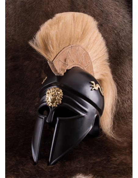 Casque italo-corinthien à panache, S...
