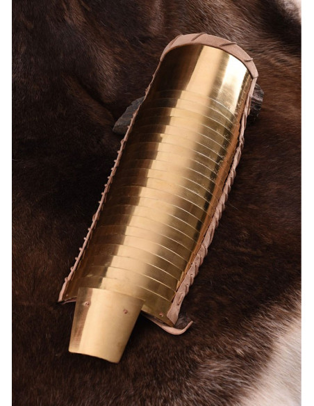 Bras articulé romain en laiton, Manica