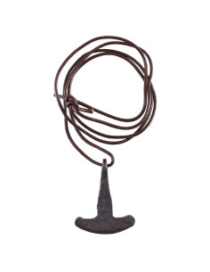 Pendentif marteau de Thor, forgé à la main