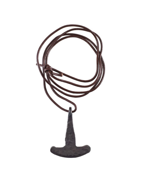 Pendentif marteau de Thor, forgé à la...