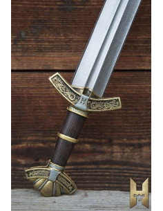 Épée viking série Dreki Stronghold 85cm, doré 2