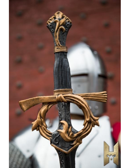 Épée de la série noble Stronghold, dorée