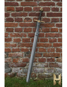 Épée de chevalier de la série Stronghold, dorée