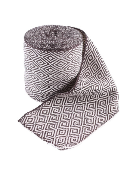 Guêtres Viking torsadées marron