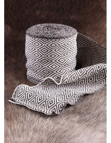 Guêtres Viking torsadées marron