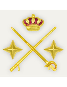 Épaulière générale de division pour uniforme