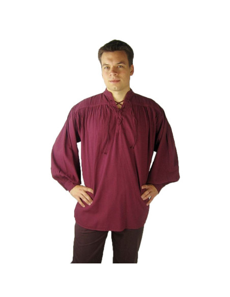 Chemise médiévale Friedrich avec...