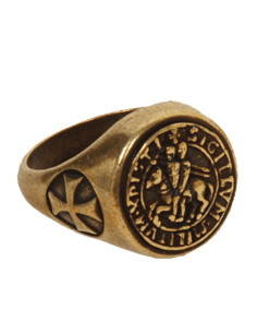 Bague Templiers en bronze