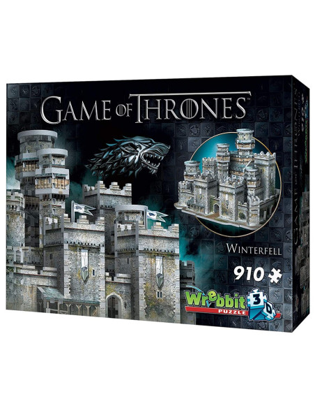 Puzzle 3D de Winterfell, Game of Thrones